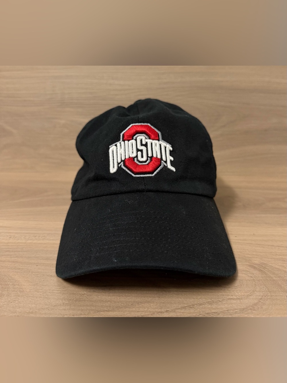 47 Brand Ohio State Buckeyes Hat Black Adjustable Strapback Cap